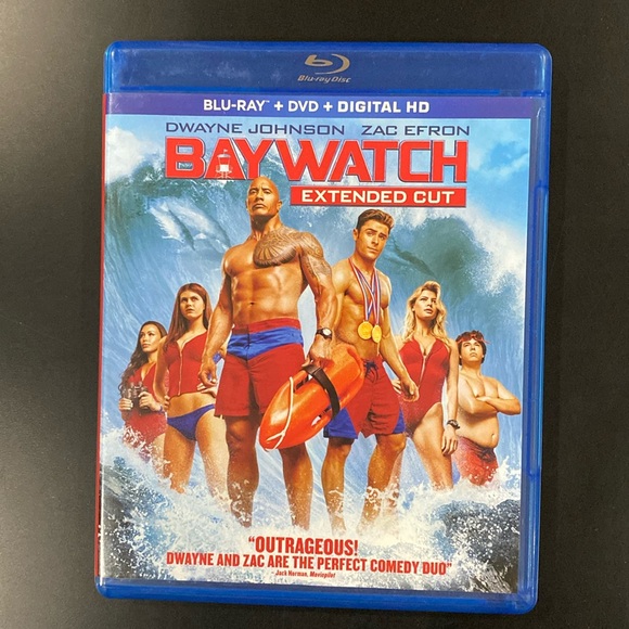 Baywatch (Extended Cut) - Blu-ray & DVD Combo Set - Picture 1 of 5